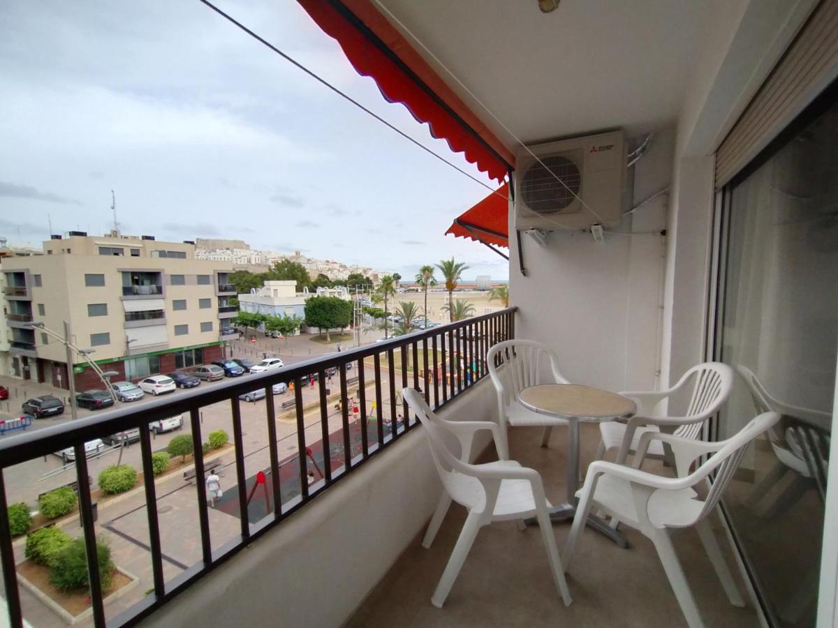 Apartamento Con Aire Acondicionado De Tres Dormitorios En El Centro Y Junto A La Playa Peniscola Exterior photo